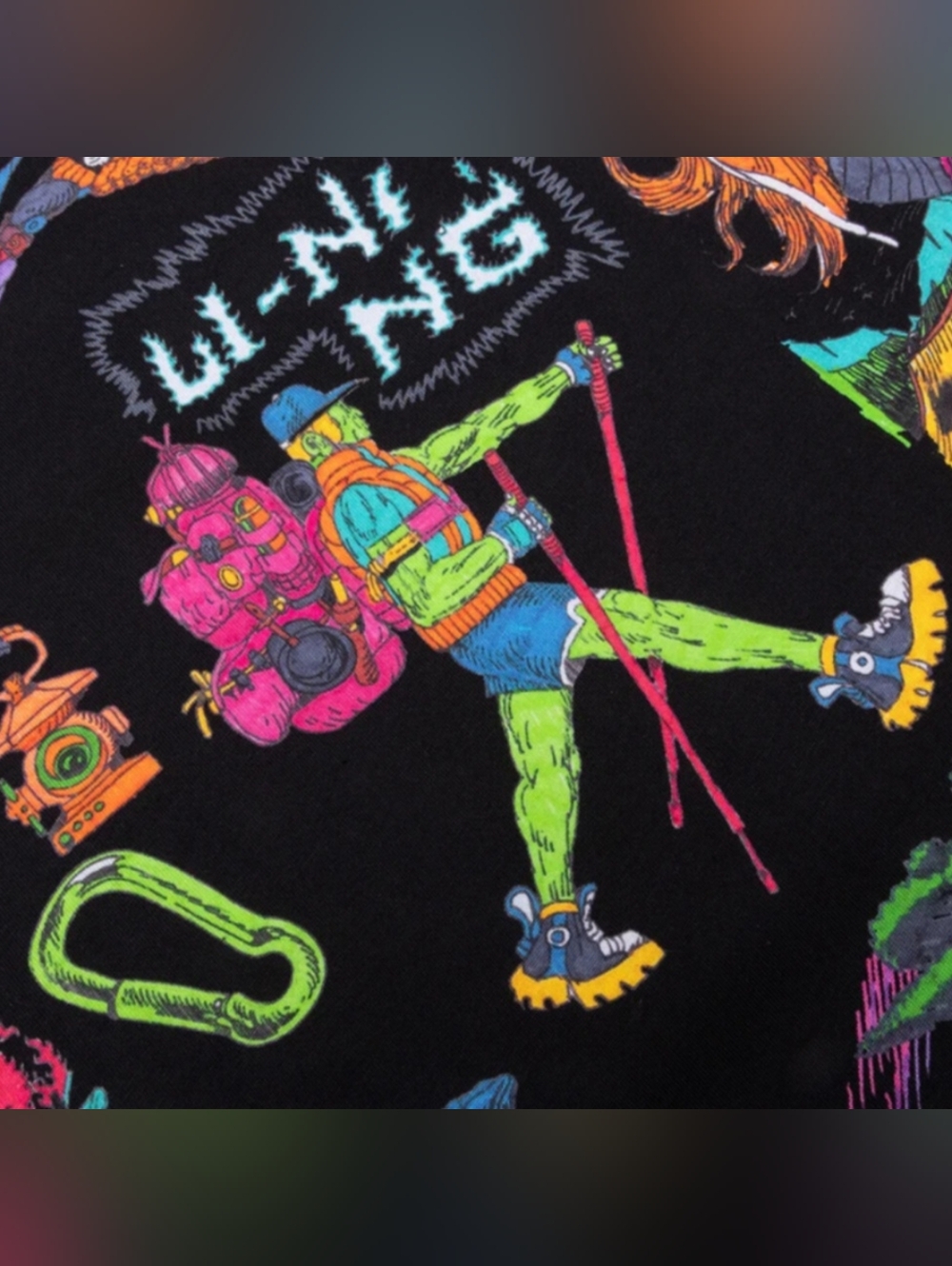 Chinatown x Li-Ning Shooting Stars AOP T-Shirt - Picture 2 of 15